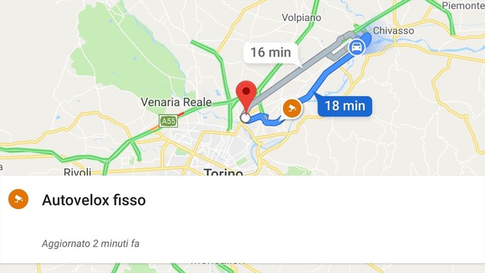 Ora Google Maps ti segnala anche gli autovelox