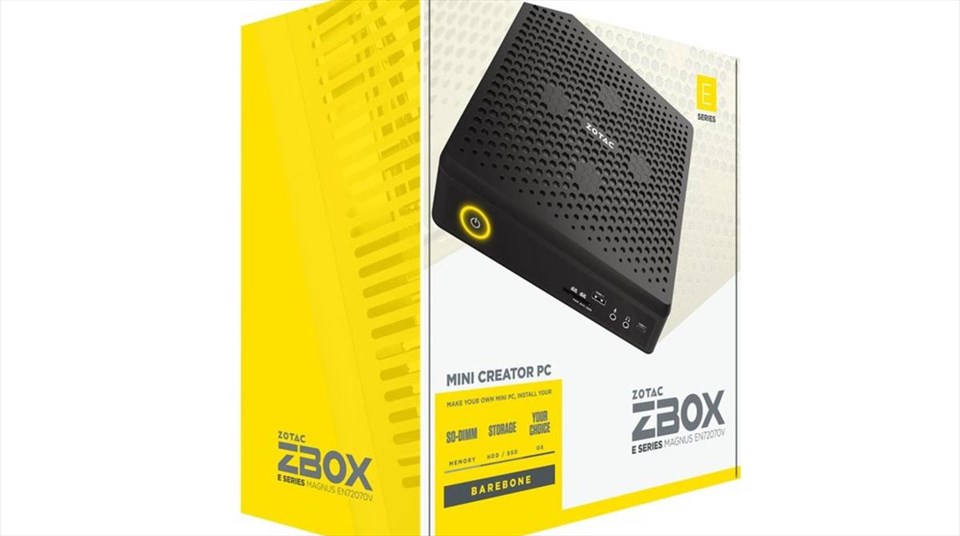 Zotac presenta i nuovi Zbox: grandi prestazioni in uno spazio minimo