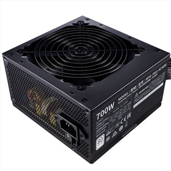 ALIMENTATORE COOLER MASTER 700W MWE WHITE ATX 80+EU 240VAC FAN120MM  150X140X86MM CAVO 