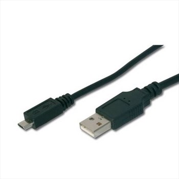 CAVO DIGITUS USB 2.0 A-MICRO B M-M 1mt SCHERMATO