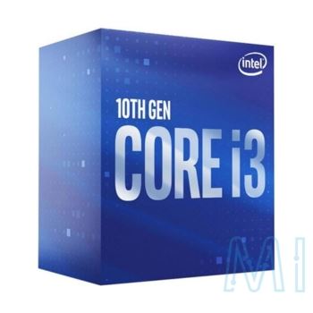 CPU INTEL CORE I3-10100F (COMET LAKE) 3.6 GHZ - 6MB SKT 1200 PIN NO GPU (AGGIUNGERE VGA) - BOX- BX8070110100F
