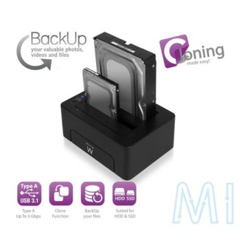 Docking Station USB3.1 HDD/SSD SATA 2,5 e 3,5