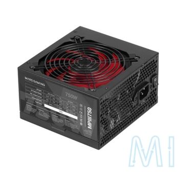 Mars Gaming MPIII750 Fuente Alimentacion PC 750W ATX 85 Eficiencia